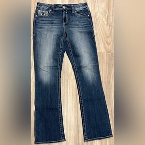 Vigoss High Rise Slim Boot Jeans - Sz 12